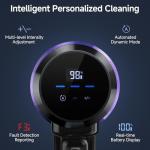 Cordless Vacuum Cleaner, 550W/50Kpa/70Mins Vacuum Cleaners for Home with Smart Auto Mode/LED Touch Display, Self-Standing Cordless Stick Vacuum Rechargeable, Vacuum Cleaner for Pet Hair/Carpet/Floors