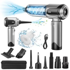 Handheld Vacuum Cleaner, 22000Pa Powerful Car Vacuum Cleaner Cordless, Lightweight Mini Car Hoover, Rechargeable Portable Air Duster for Car, Home, Kitchen