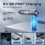 Handheld Vacuum Cleaner, 22000Pa Powerful Car Vacuum Cleaner Cordless, Lightweight Mini Car Hoover, Rechargeable Portable Air Duster for Car, Home, Kitchen