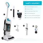 Simplicity Vacuums Pets Pro, Hard Floor and Carpet Vacuum Cleaners for Home Pet Hair, Upright, Bagless Lightweight, Powerful Suction in Homes with Dogs Plus Upholstery, Dust and Crevice Tools, SVPET