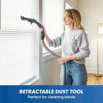 Vacmaster CC0501 Ultra Silent Bagless Canister Vacuum Powerful Cleaner with HEPA Filtration, One-Touch Release Dust Cup, Built-in Dust Tool & Retractable Cord for Low-Pile Carpet and Hard Floor