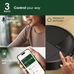 iRobot Roomba 205 DustCompactor Vac Robot Vacuum - Compacts Dirt Inside, No Emptying for 60 Days, Space Saving, No Dock Needed, Bagless, Intense Power-Lifting Suction, LiDAR Navigation, Multi-Surface