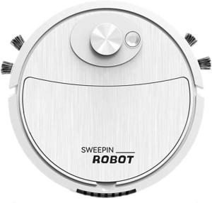 Robot Vacuum and Mop Combo, Automatic Intelligent Cleaning Robot, Ultra-Thin and Silent, Intelligent Navigation,Obstacle Avoidance-W01