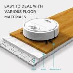 Robot Vacuum and Mop Combo, Automatic Intelligent Cleaning Robot, Ultra-Thin and Silent, Intelligent Navigation,Obstacle Avoidance-W01