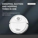 Robot Vacuum and Mop Combo, Automatic Intelligent Cleaning Robot, Ultra-Thin and Silent, Intelligent Navigation,Obstacle Avoidance-W01