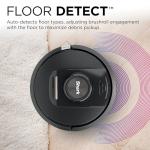 Shark PowerDetect Self-Empty Robot Vacuum with NeverStuck Technology, Auto Deep-Clean Carpets & Hardfloors, 30 Day Capacity HEPA Bagless Base, for Pet Hair, WiFi Black, AV2820S