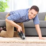 YFIXQNSU Hand Held Vacuum Cordless Rechargeable - Portable Mini Vacuum Cleaner with Brushless Motor, Clean Dust & Hair Quickly, Lightweight & Low-Noise for Office/Car/Home