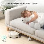 Lefant Robot Vacuum, Slim Quiet, 3 Adjustable Strong Suction Levels, Robot Vacuum Cleaner Ideal for Pet Hair Hard Floor and Daily Cleaning, WiFi/App/Alexa/iWatch Control, M210 Pro