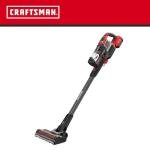 CRAFTSMAN V20 Stick Vacuum Cordless Rechargeable,3 Speed, Lightweight, Powerful Suction, Brushless, Extended Runtime, Battery and Charger Included (CMCVS501M1)