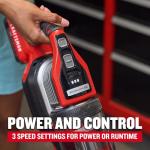 CRAFTSMAN V20 Stick Vacuum Cordless Rechargeable,3 Speed, Lightweight, Powerful Suction, Brushless, Extended Runtime, Battery and Charger Included (CMCVS501M1)