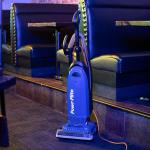 Powr-Flite Solar Reach Bagged Commercial Vacuum Cleaner, PV090-W12-U Model - Bagged Upright Vacuum Cleaner with HEPA Filter - Lightweight and 5-Level Manual Height Adjustment, 12- Foot Reach