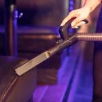 Powr-Flite Solar Reach Bagged Commercial Vacuum Cleaner, PV090-W12-U Model - Bagged Upright Vacuum Cleaner with HEPA Filter - Lightweight and 5-Level Manual Height Adjustment, 12- Foot Reach