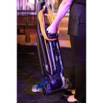 Powr-Flite Solar Reach Bagged Commercial Vacuum Cleaner, PV090-W12-U Model - Bagged Upright Vacuum Cleaner with HEPA Filter - Lightweight and 5-Level Manual Height Adjustment, 12- Foot Reach