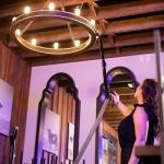 Powr-Flite Solar Reach Bagged Commercial Vacuum Cleaner, PV090-W12-U Model - Bagged Upright Vacuum Cleaner with HEPA Filter - Lightweight and 5-Level Manual Height Adjustment, 12- Foot Reach