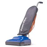 Powr-Flite Solar Commercial Vacuum Cleaner, PV030-W12-U Model - Bagged Upright Vacuum Cleaner with HEPA Filtration, Lightweight & Squeegee for Hard Floors - Powerful Suction, 12-Inch Path, 35 Ft Cord