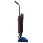 Powr-Flite Solar Commercial Vacuum Cleaner, PV030-W12-U Model - Bagged Upright Vacuum Cleaner with HEPA Filtration, Lightweight & Squeegee for Hard Floors - Powerful Suction, 12-Inch Path, 35 Ft Cord