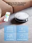 Robot Vacuum and Mop, 3-in-1 Robotic Vacuum Cleaner with Schedule, 5000Pa Suction, LiDAR Navigation & Smart Mapping,150 Mins Max, Ultra-Slim, App/Alexa Control for Pet Hair/Hard Floor/Carpet, D10