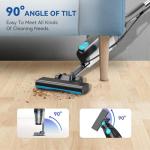 Vazone R6X Corded Stick Vacuum Cleaners for Home, 20Kpa Powerful Suction Stick Vacuum with 16Ft Cord, 2 in 1 Lightweight Handheld Vacuum Cleaner for Hardwood Floor Pet Hair (Navy)