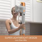 Kenmore DS4030 21.6V Cordless Stick Vacuum with EasyReach Wand, Lightweight Cleaner with 2-Speed Power Control, LED Headlight, Converts to Handheld for Hardwood Floors, Carpet & Pet Hair, Orange