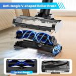 Tikom Cordless Vacuum Cleaner for Home, 450W/40000pa Stick Vacuum, Anti-Tangle, Lightweight Handheld Vacuum for Hard Floor, Pet Hair, V700