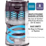 Kenmore 22614 Pet Friendly Lightweight Bagless Compact Canister Vacuum with Pet Powermate, HEPA, Extended Telescoping Wand, Retractable Cord and 2 Cleaning Tools-Purple