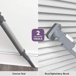 Kenmore 22614 Pet Friendly Lightweight Bagless Compact Canister Vacuum with Pet Powermate, HEPA, Extended Telescoping Wand, Retractable Cord and 2 Cleaning Tools-Purple