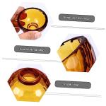 Mini Buddha Water Offering Bowls Set - 4 Pieces