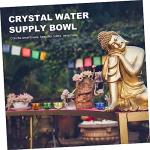 Mini Buddha Water Offering Bowls Set - 4 Pieces