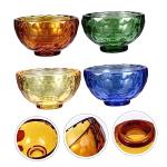 Mini Buddha Water Offering Bowls Set - 4 Pieces