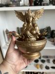 Freya Statue Offering Bowl for Crystals and Herbs