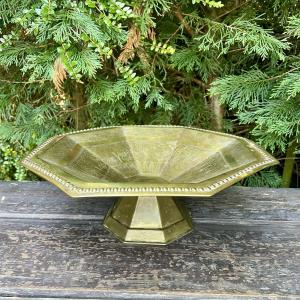 Victorian Brass Offering Tray for Rituals