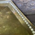 Victorian Brass Offering Tray for Rituals