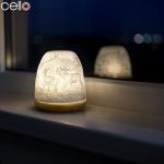 Highland Stag Tealight Holder with 3D Projection