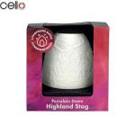 Highland Stag Tealight Holder with 3D Projection