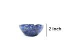Natural Lapis Lazuli Crystal Bowl for Healing