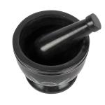 Triple Moon Soapstone Mortar & Pestle for Rituals