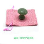 Mushroom Jade Gua Sha Facial Massage Tools