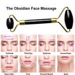 Black Jade Roller and Gua Sha Facial Tool Set