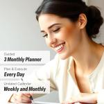 Manifestation Journal for Daily Positivity & Reflection