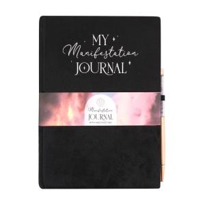 Gratitude & Manifestation Journal with Crystal Pen