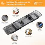 Extendable Acrylic Bath Tray with Device Holder