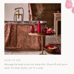 Ayurvedic Pink Salt Body Scrub with Almond Oil