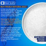Organic Epsom Bath Salts in 10KG Tub