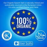 Organic Epsom Bath Salts in 10KG Tub
