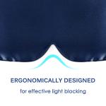 OLESILK Mulberry Silk Sleep Mask with Adjustable Strap