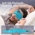 Bluetooth Silk Sleep Mask for Sweet Dreams