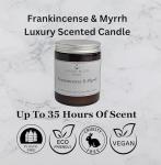 Frankincense & Myrrh Eco-Friendly Scented Candle