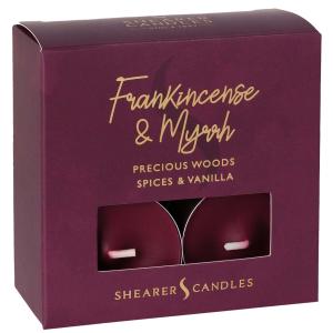 Frankincense and Myrrh Scented Tea Light Candles