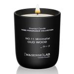 Oud Wood Scented Natural Soy Candle in Jar