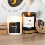 Yin Yang Black Oud & Coconut Candles Set